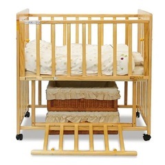 未使用✨️美品✨️ベビーベッドの画像