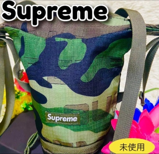 未使用✨SUPREME✨シュプリーム✨ショルダーポーチ✨迷彩✨バッグ✨カモフラ✨
