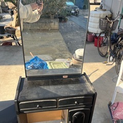 中古　鏡台　ドレッサーの画像