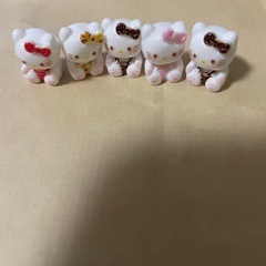 きてぃミニフィギュア5個せっとセットの画像