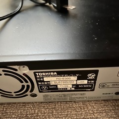 ジャンク品 TOSHIBA DVD&HDDレコーダー RD-E300  の画像