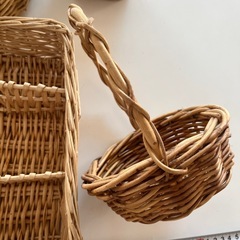 籠　4点セットの画像