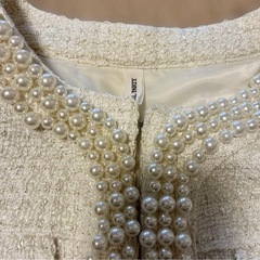 【ROYAL PARTY】パールツイードジャケット★状態良いです◎の画像