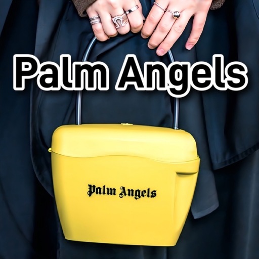 イタリア✨Palm Angels✨パームエンジェルス✨バッグ✨手提げ✨イエロー