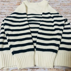 【GU】冬用　あったかニット　長そで　女の子　男の子　男女兼用　110サイズの画像