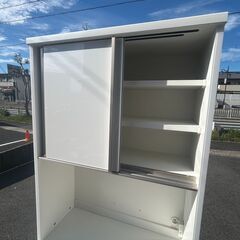 A-052🤩食器棚です!!美品です　高さ：2050mm 奥行：490mm 横幅：800mmの画像