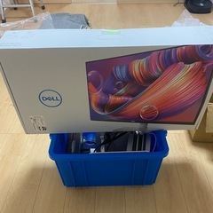 Dellの27インチ4Kモニター　S2722QCの画像