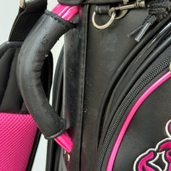 無料で🉐ゴルフバッグSET◇キャディバッグ◇アイアン ドライバー パター◇まとめて差し上げますの画像