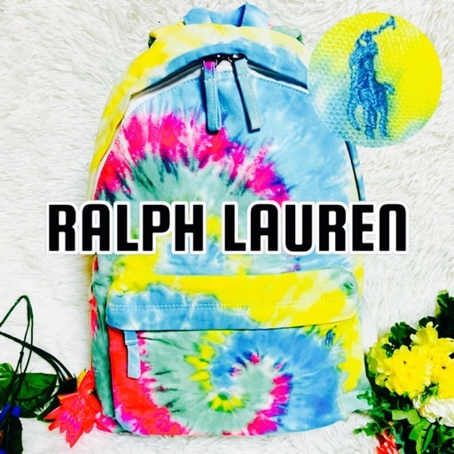 大容量✨RALPH LAUREN✨ラルフローレン✨リュック✨タイダイ✨デイパック