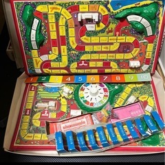 人生ゲーム　社長ゲーム　昭和の画像