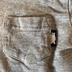 90半袖　しろくまの画像