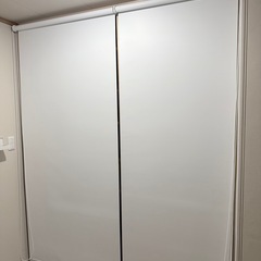 KIGHSIN ロールスクリーン 幅100cm×丈240cm 1級遮光 ホワイトの画像