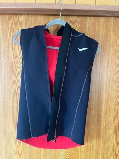 【美品】GULLガル  2mm（ボディー）×3mm（ヘッド）FIRフードベスト メンズ【発送も可】