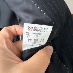 スーツ　夏向け　A5の画像