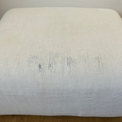 無印良品　オットマンの画像