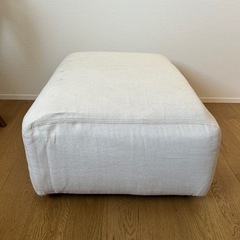 無印良品　オットマンの画像