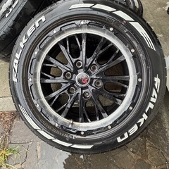 ハイエース　タイヤホイール
セットの画像