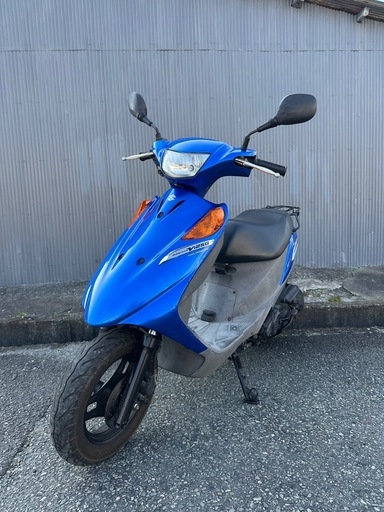 アドレスV125 実働 登録すれば今日から乗れます　格安！　近場は本日午前中に配送可能！　 勤務先でも配送します^ ^