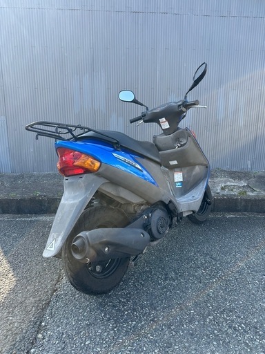 アドレスV125 実働 登録すれば今日から乗れます　格安！　近場は本日午前中に配送可能！　 勤務先でも配送します^ ^