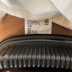 90UNIQLOリブレギンスの画像