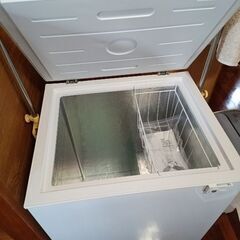 マクスゼン 上開き冷凍庫 ストッカー 冷蔵庫の画像