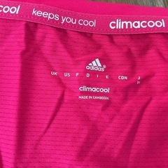 adidas スポーツウェア　S-M　ピンクの画像