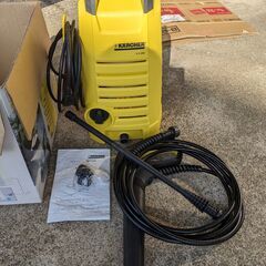 草刈機（刈上機）とKARCHER（ケルヒアー）高圧洗浄機の画像