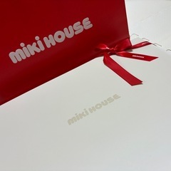 ミキハウス　ギフト箱の画像