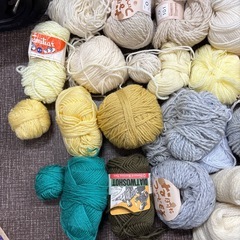 毛糸まとめ買いの画像