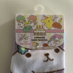 マイメロディ 靴下 22〜24cm サンリオの画像
