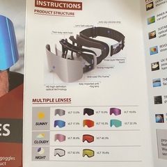 【新品】スキー スノボ ゴーグルの画像