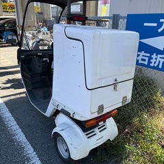 【実働車】ミニカー登録ジャイロキャノピー　バッテリー新品付きの画像