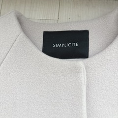 SIMPLICITE コート 秋冬♡フェミニン🧸ིྀ♥の画像