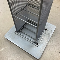 ロ 2511-119 スタンドCDメタルラック 中古の画像