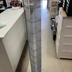 ロ 2511-119 スタンドCDメタルラック 中古の画像