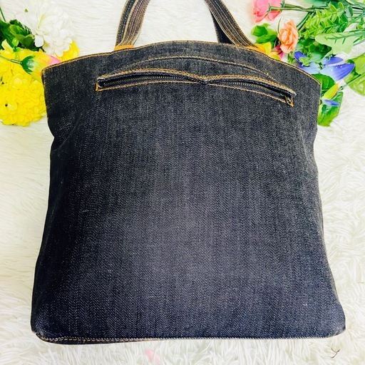 デニム✨Think Bee!✨シンクビー ✨トートバッグ✨肩がけ✨A4サイズ✨猫