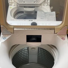 送料・設置込み可　洗濯機　9kg AQUA 2021年【分解クリーニング済み】の画像