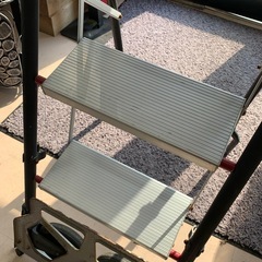 美原店 ３段 2way ステップキャリー 脚立　台車の画像