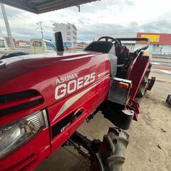 【ほぼ新品・特価】三菱トラクターGOE25☆ロータリー付☆宮崎発 147時間(2025年11月5日時点)の画像