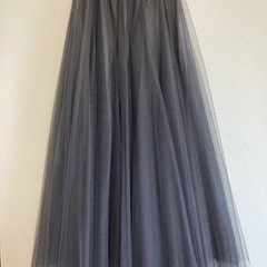 ✴︎チュールロングスカート新品の画像