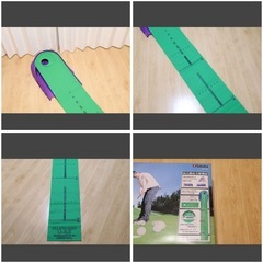 Tabata タバタ 藤田寛之プロ 共同開発 ゴルフ パターマット Fujita Mat U-2.3 の画像