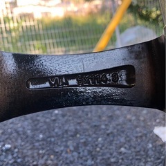 トヨタハリアー６５系使用 １７インチアルミホイール ４本セットの画像
