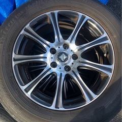トヨタハリアー６５系使用 １７インチアルミホイール ４本セットの画像