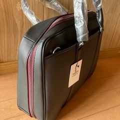TAKEO KIKUCHI ビジネスバッグ 黒 715501 新品未使用タグ付きの画像
