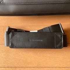 TAKEO KIKUCHI ビジネスバッグ 黒 715501 新品未使用タグ付きの画像