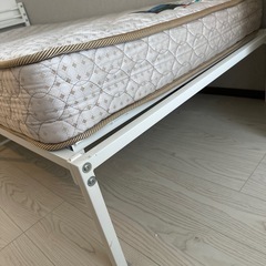 ニトリ シングルベッド マットレスの画像