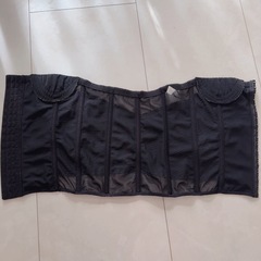 ブラックレースメッシュボディスーツ XLの画像