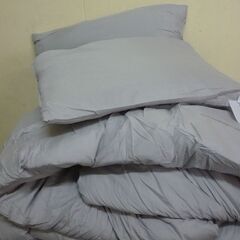 未使用/新品　開封品　布団セット ダブル【全部洗える！】 抗菌 防臭 収納ケース付きの画像