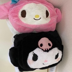 マイメロ　クロミ　クッションの画像