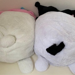 マイメロ　クロミ　クッションの画像